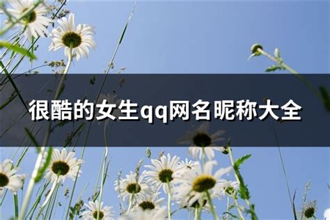 很酷的网名|网名产生器